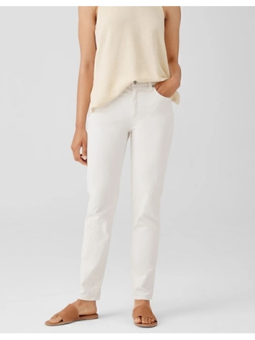 Simply Vera Vera Wang Off-White Skinny Jeans